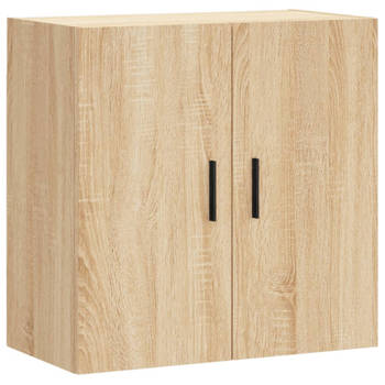 vidaXL Wandkast 60x31x60 cm bewerkt hout sonoma eikenkleurig