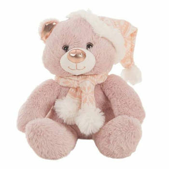 Knuffel Roze Beer (28 cm)