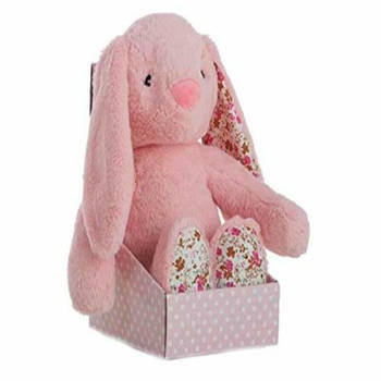 Knuffel Flowers Konijnenvlees Roze 40 cm