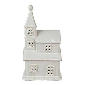 Clayre & Eef Decoratie Huis 23 cm Beige Porselein Beige