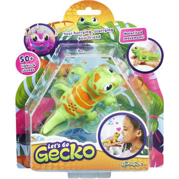 Goliath Animagic Let's go Gecko - Interactieve Gekko - Groen