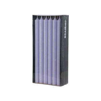 Branded By Multipack met lange dinerkaarsen 18 stuks, Lilac