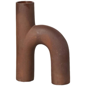 Broste copenhagen designvaas hector red clay