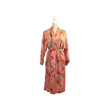 Imbarro Kimono 'Royal Paradise' Blush, one size