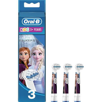 ORAL-B 80352082 Disney Frozen 2 vervangende opzetborstels, voor Oral-B elektrische tandenborstel voor kinderen - 3 stuks