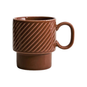 Sagaform Mok 'Coffee & More' Terracotta