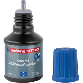 edding BT30 (30 ml) navulinkt voor boardmarkers edding -250/361/365 - blauw - potje