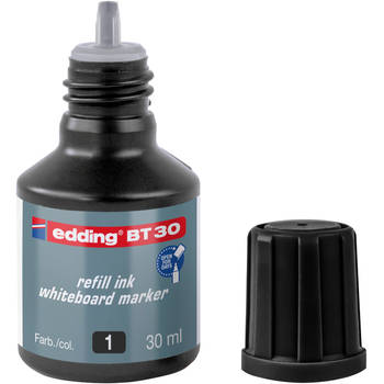 edding BT30 (30 ml) navulinkt voor boardmarkers edding -250/361/365 - zwart - potje