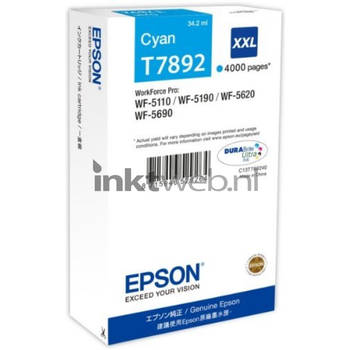 Epson T7892 cyaan cartridge