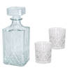 Set van 6x luxe drinkglazen/whiskyglazen 200 ml met karaf Jackson 900 ml - Drinkglazen