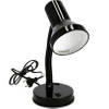 Staande bureaulamp zwart 13 x 10 x 30 cm verstelbare lamp verlichting - Bureaulampen