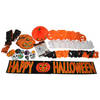 Halloween decoratieset - 22-delig - feestdecoratie/versierpakket - Hangdecoratie