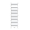 Badkamerradiator Sahara 500 x 1800 mm chroom gebogen met middenaansluiting