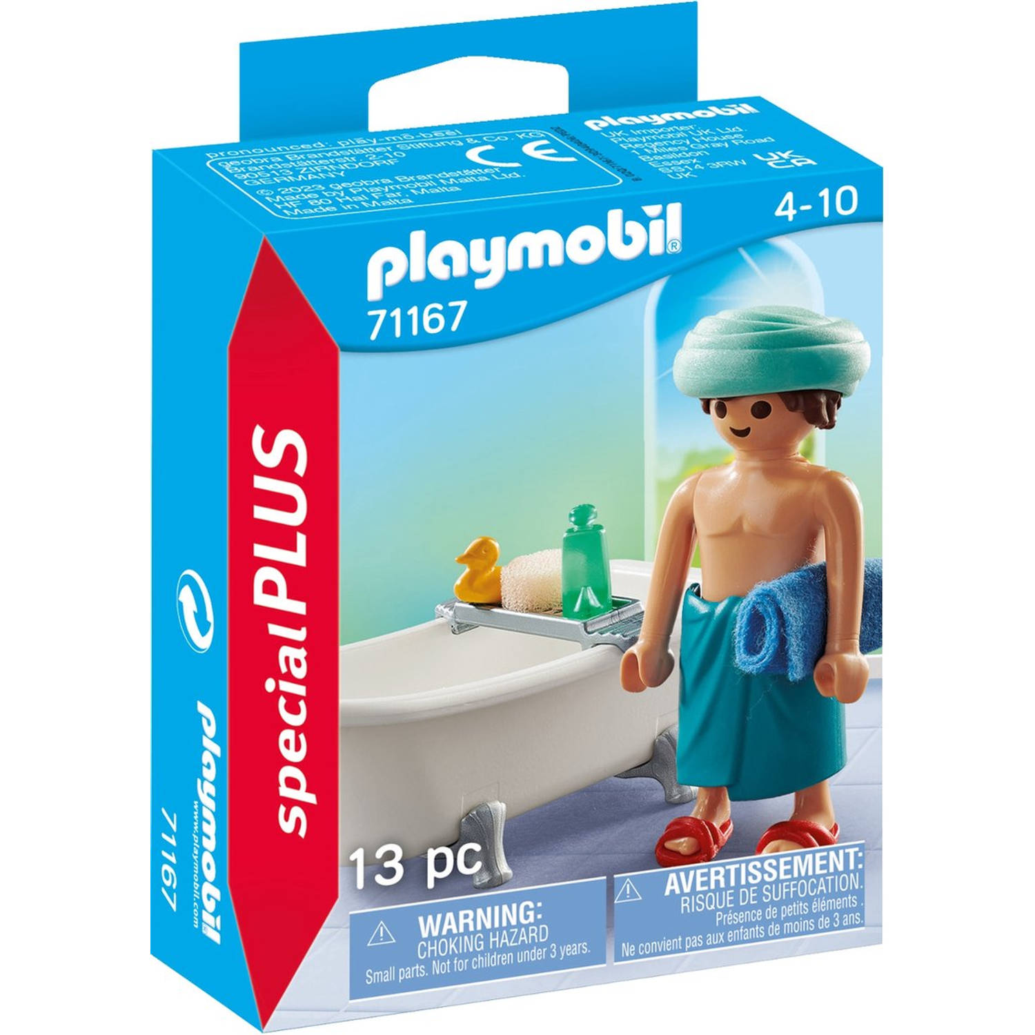 PlaymobilÂ® Special plus 71167 man in badkuip