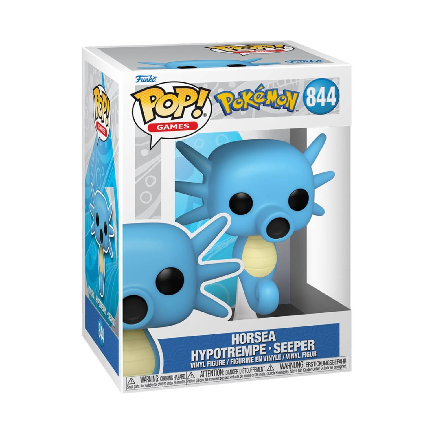 Pop Games: Pokémon Horsea Funko Pop #844