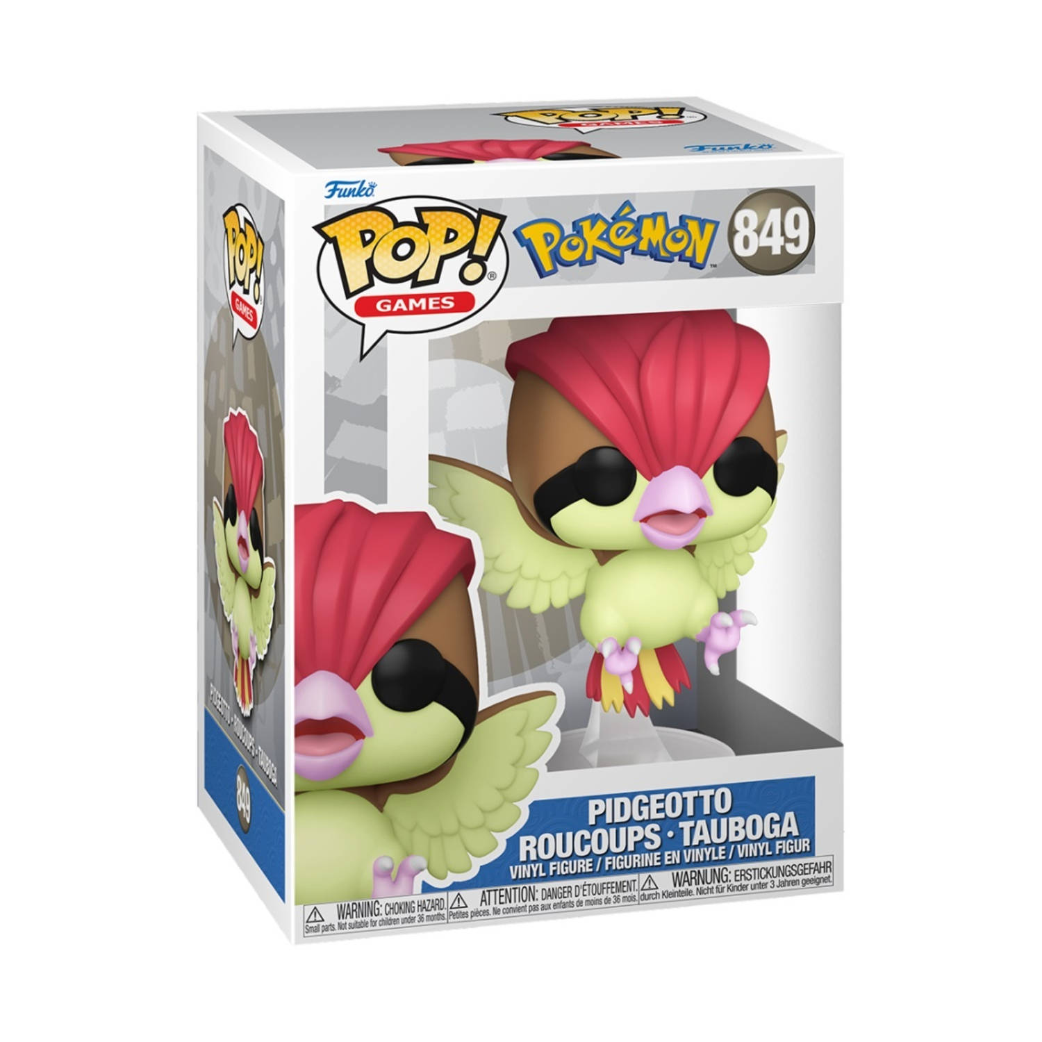 Pop Games: Pokémon Pidgeotto Funko Pop #849