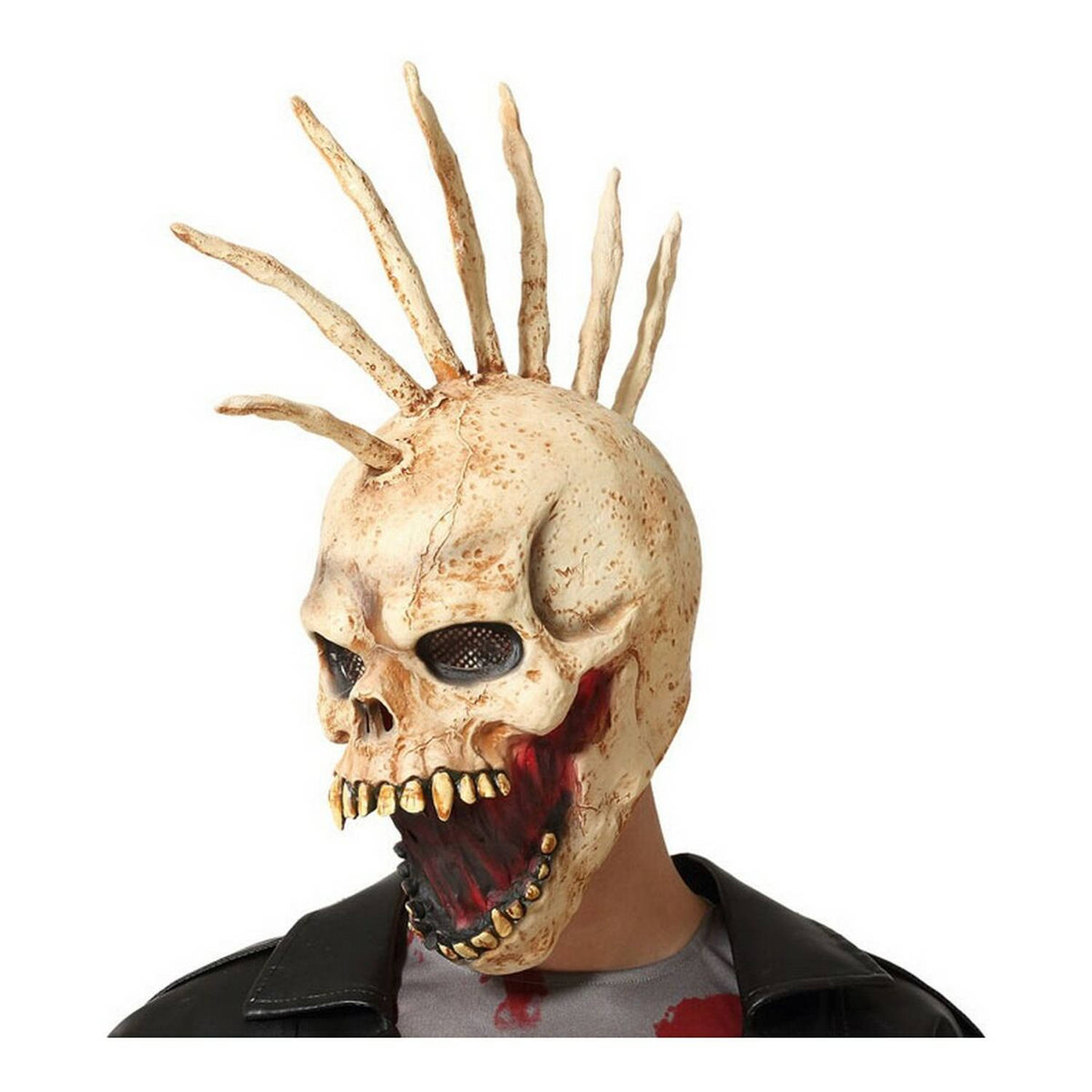 Masker Halloween Schedel Bruin