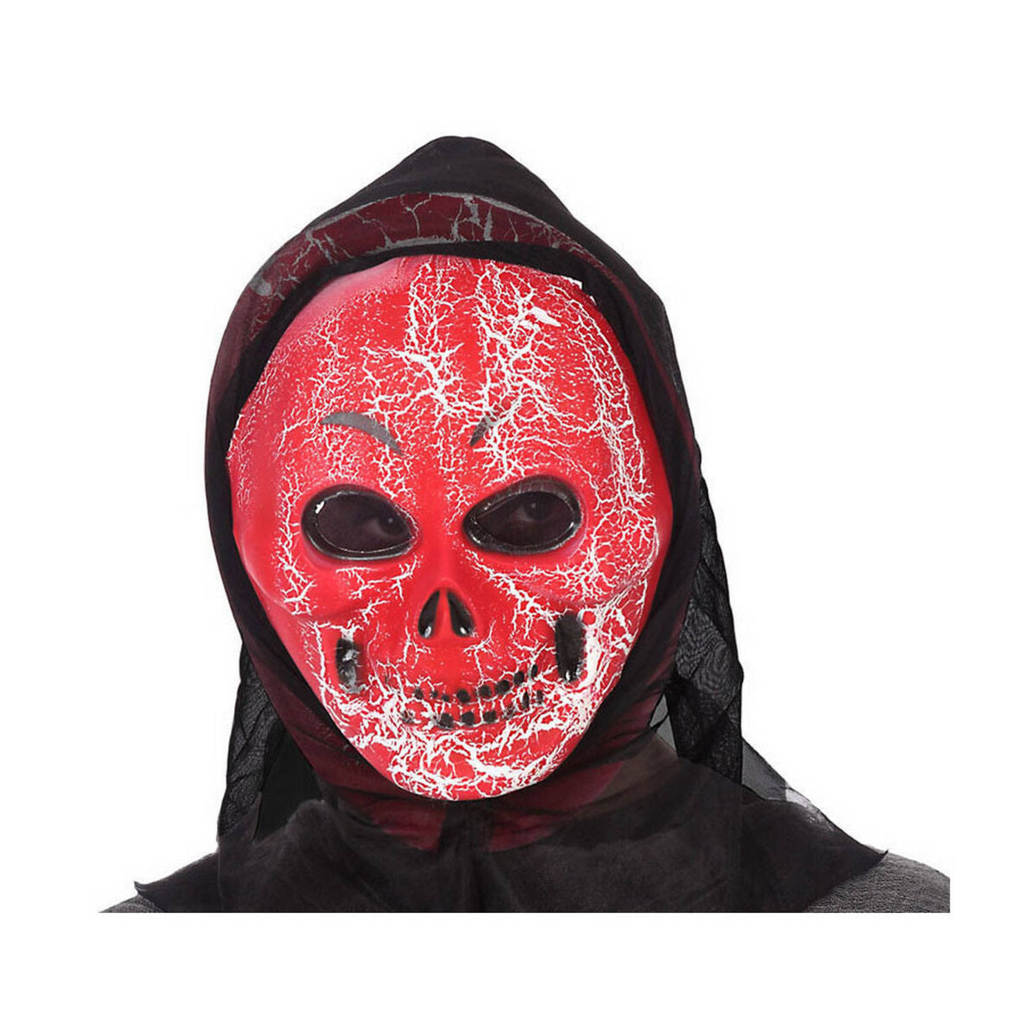 Masker Red Face Halloween Rood