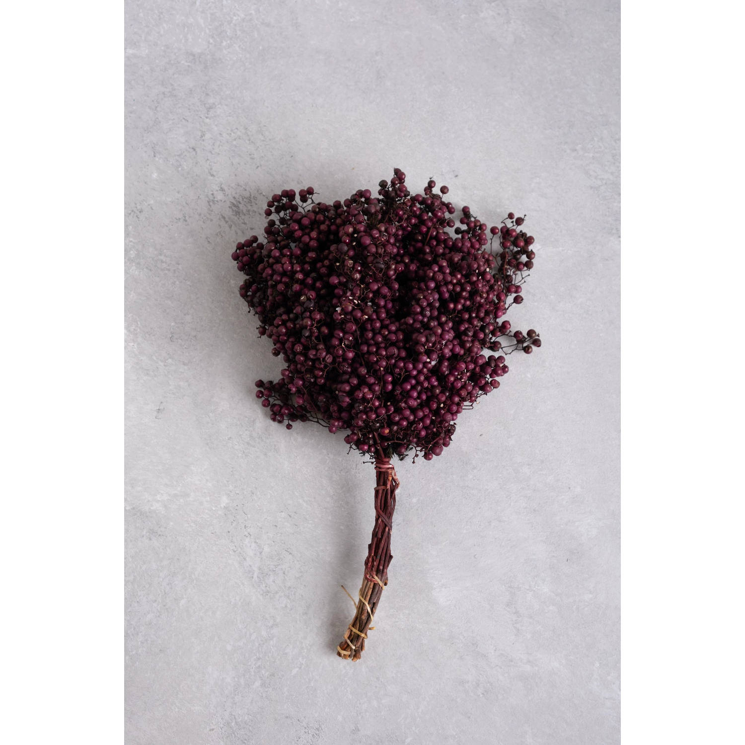 Couronne - Decoratiemateriaal 'Pepperberry' - Bordeaux