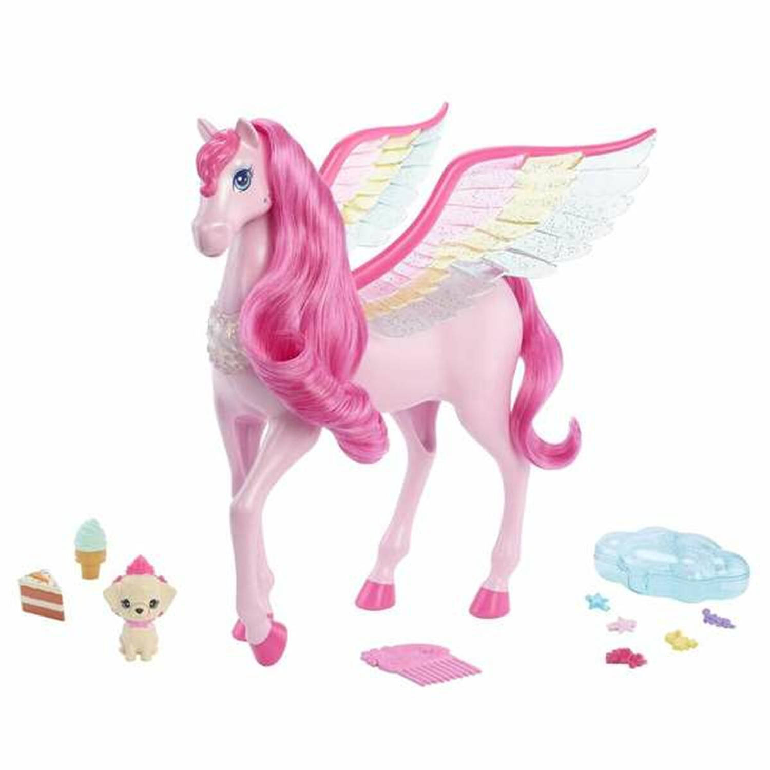 Paard Barbie Pegasus Roze