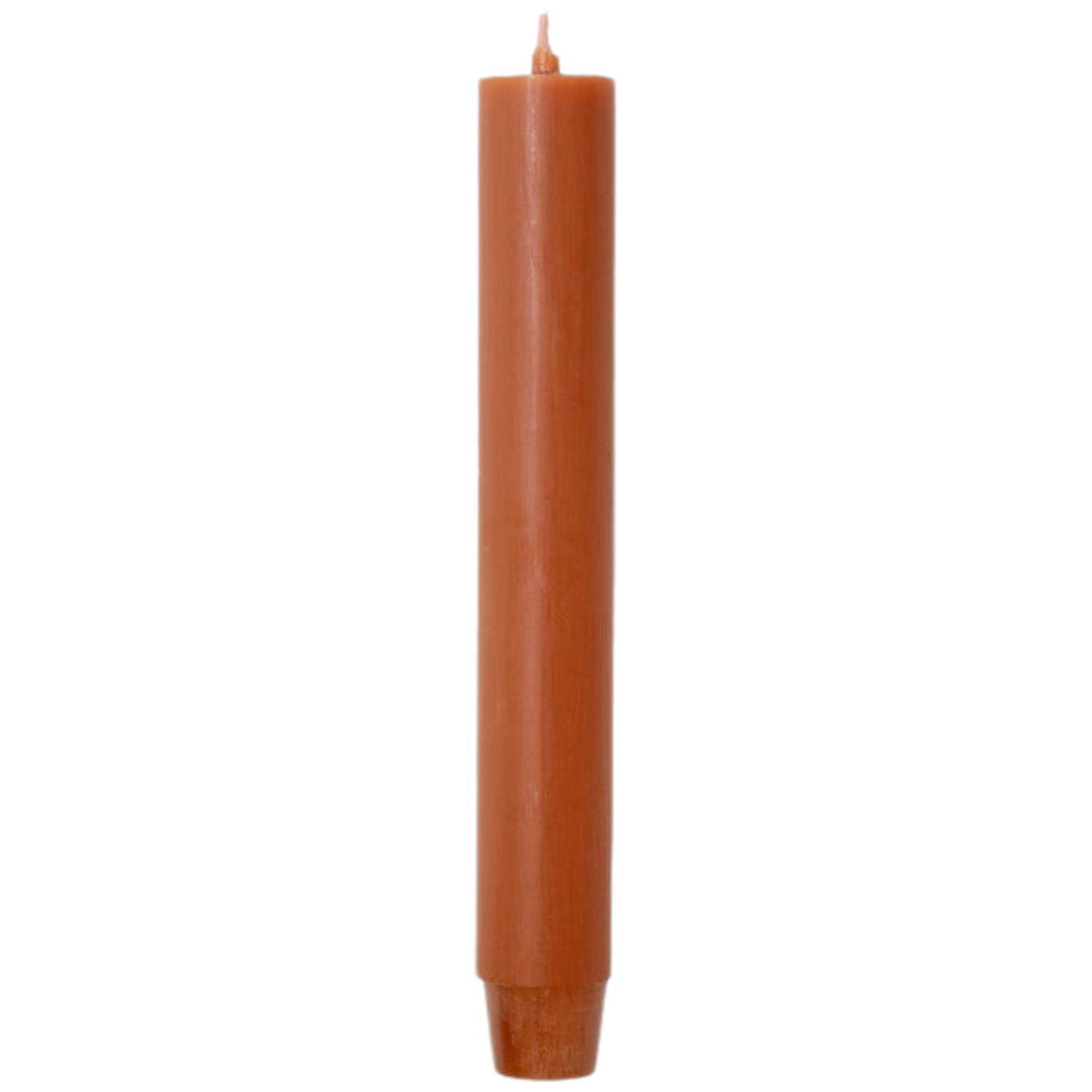 Rustik Lys Dinerkaarsen Kaarsen Roest Oranje Doos 20 stuks 2.6 x 18 cm