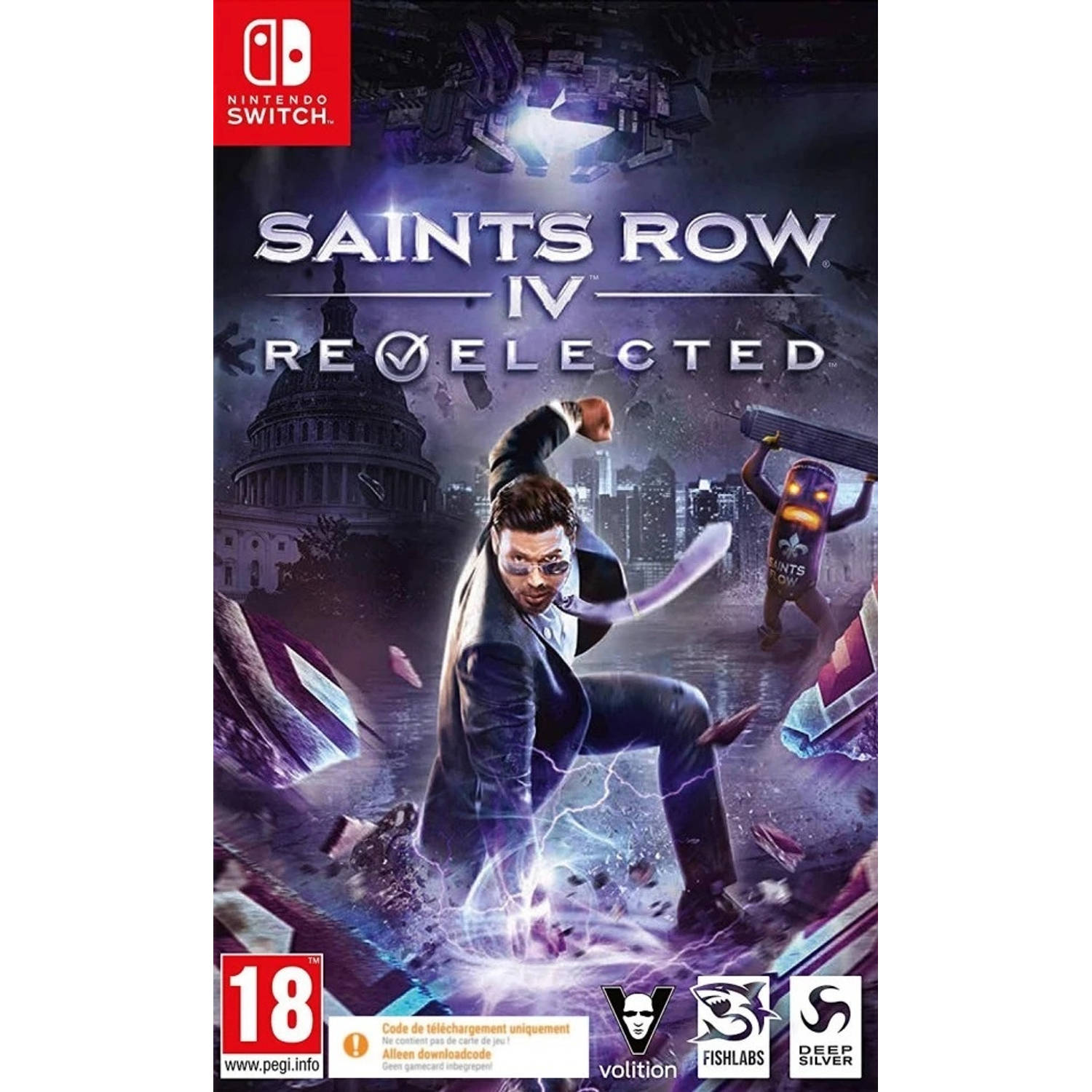 Saints Row 4: Re-Elected (Code in a Box) Nintendo Switch