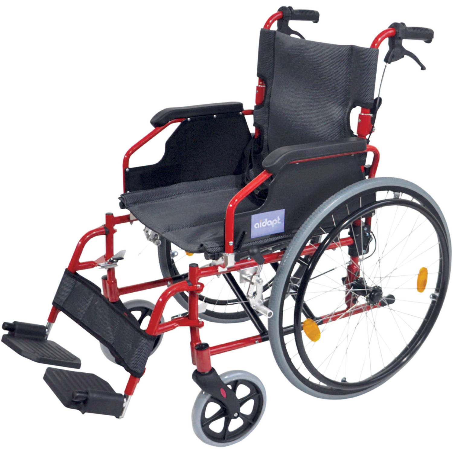 Aidapt Deluxe lichtgewicht aluminium rolstoel