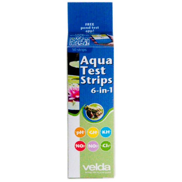 Velda - Aqua Test Strips 6 in 1 vijveraccesoires