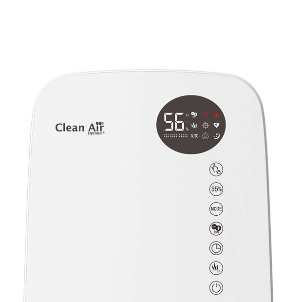 Clean Air Optima Luchtbevochtiger met ionisator en aromatherapie CA-607W