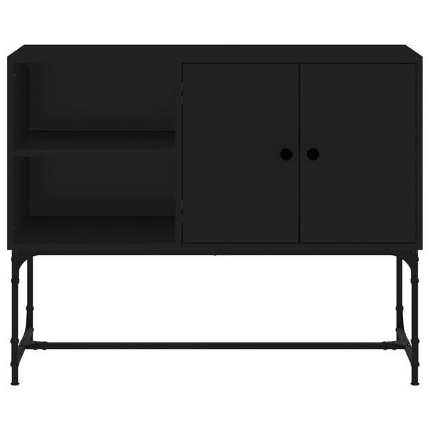 The Living Store Industrieel Dressoir - Zwart - 100 x 40 x 79.5 cm