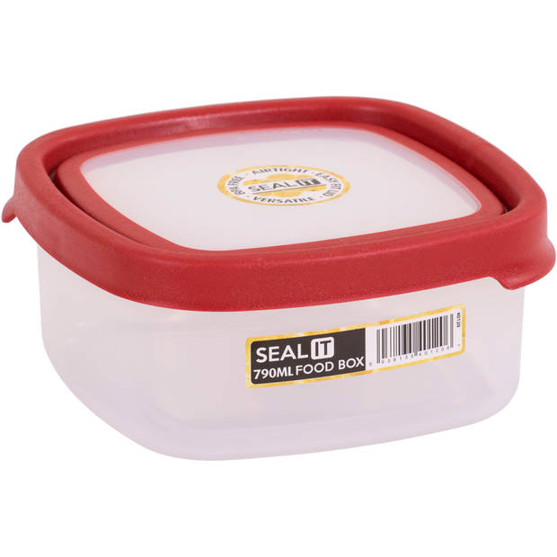 Wham - Opbergbox Seal It 790 ml - Polypropyleen - Rood