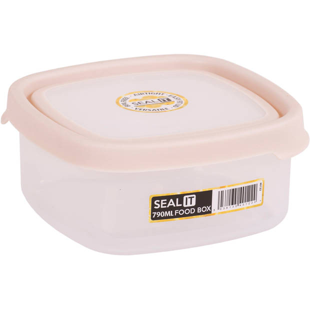 Wham - Opbergbox Seal It 790 ml - Polypropyleen - Crème