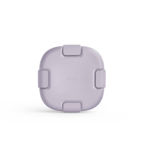 Stojo - Lunchbox 700 ml Lilac (Samengevouwen Verpakking) - Siliconen - Paars