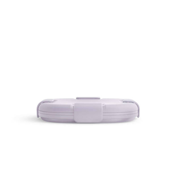 Stojo - Lunchbox 700 ml Lilac (Samengevouwen Verpakking) - Siliconen - Paars