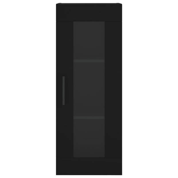 vidaXL Hangkast 34,5x34x90 cm zwart