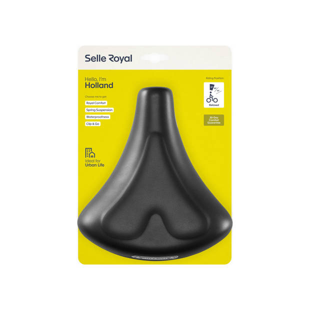 Selle Royal Holland Zadel Unisex Zwart