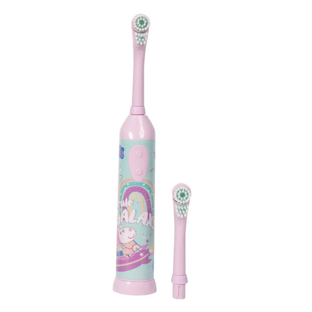 Peppa Pig elektrische tandenborstel kids - roze - werkt op batterijen