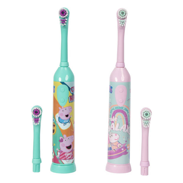 Peppia Pig elektrische tandenborstel kids - groen