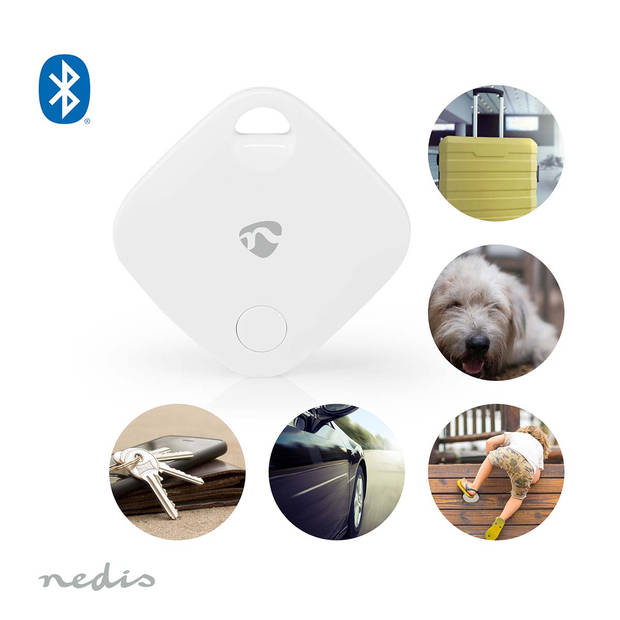 Nedis Keyfinder - BTTAG10WT - Wit