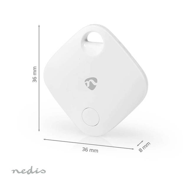 Nedis Keyfinder - BTTAG10WT3 - Wit