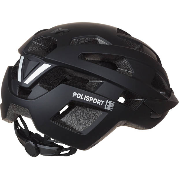 Polisport Helm City M 54-58 cm Zwart