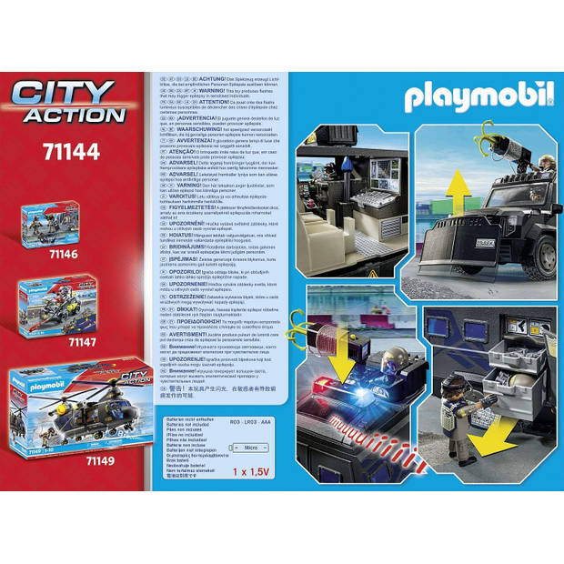 Playmobil City Action Tactical Unit - All-Terrain Vehicle