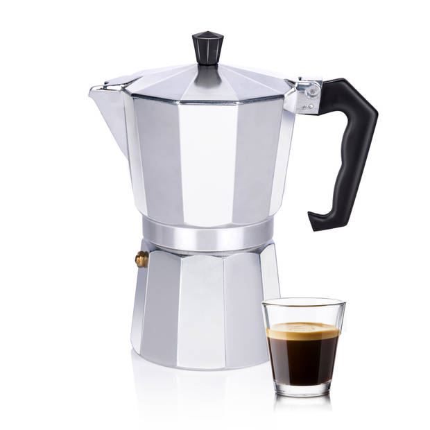 alpina Percolator 270 ml - Koffie Zonder Elektriciteit - Geschikt voor Gas, Halogeen, Keramisch