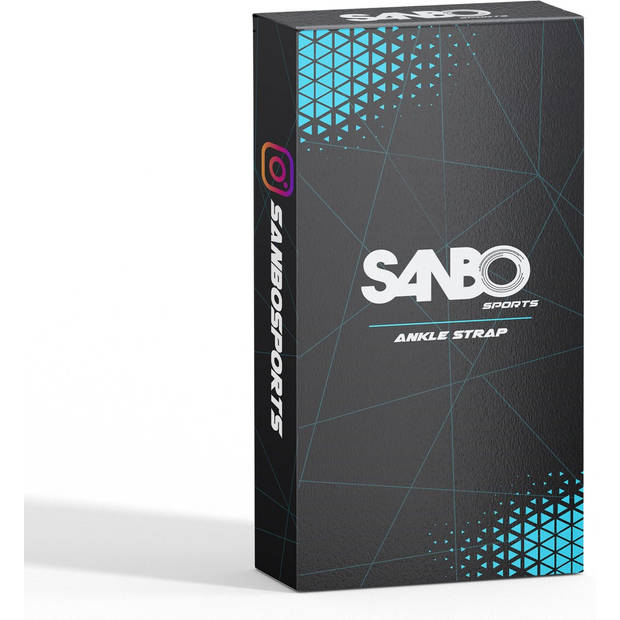 Sanbo 2x Enkelband voor Fitness - Incl. 2 Karabijnhaken - Ankle Straps
