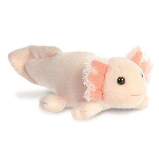 Aurora Eco Nation Pluche knuffeldier Axolotl - roze - 20 cm - Waterdieren thema - Knuffeldier