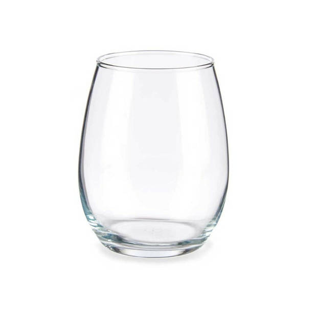 Pasabahce Drinkglazen/waterglazen Tumblers - luxe glas - set 18x stuks - 350 ml - Drinkglazen