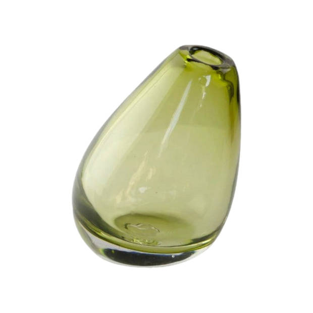 Home Delight Vaas 'Yara' Glas, 15.5cm hoog, groen