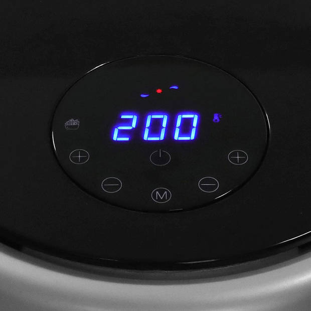 Jago- Airfryer, heteluchtfriteuse, 5,5 L, LED Display met timer