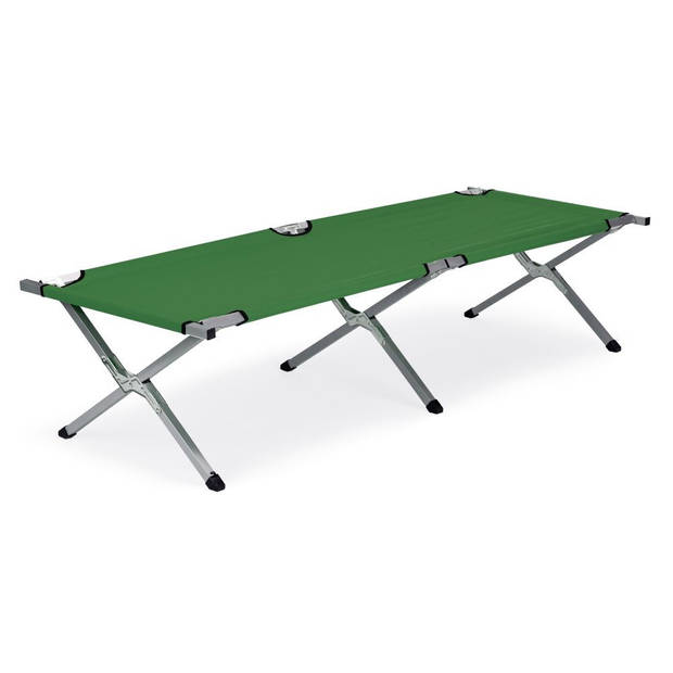 Modern Home opvouwbaar veldbed / strecher - Campingbed 190x70,5x40,5cm - Groen