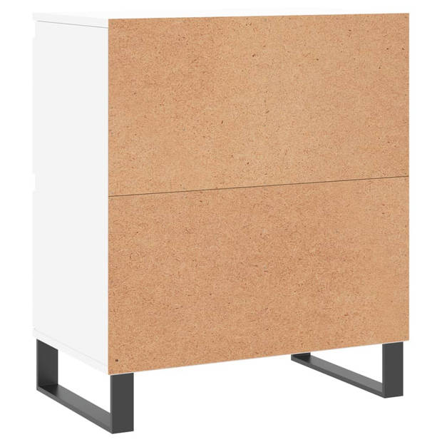 The Living Store Klassieke Dressoir - Wit - 120 x 35 x 70 cm (B x D x H)